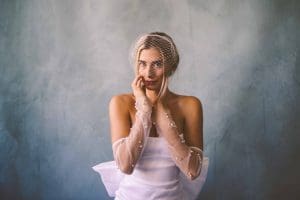 bridal boudoir session